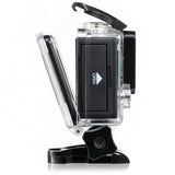 Dazzne P2 2 Inch 1080P Sports DV Action Camcorder with 130 Degree Wide Angle Lens Support 64GB SD Card