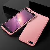 Bakeey™ 3 in 1 Double Dip 360° Full Protection PC Case for iPhone 7/8 7Plus/8Plus