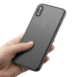 Baseus PP 0.45mm Ultra Thin Anti Fingerprint Case Cover for iPhone X