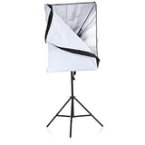 3-in-1 Photo Studio Kit 4 Lamp Holder 2m Light Stand 50 x 70cm Soft Box