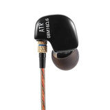 KZ ATR Dynamic Heavy Bass HiFi In-ear Earphones Noise Canceling 3.5mm Audio Jack