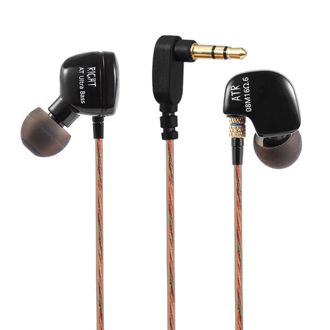 KZ ATR Dynamic Heavy Bass HiFi In-ear Earphones Noise Canceling 3.5mm Audio Jack