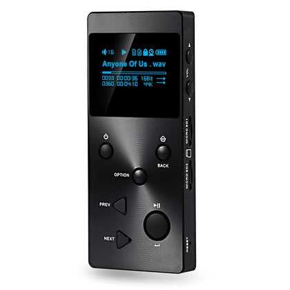 XDUOO X3 HiFi Lossless Music Player MP3 1.3 inch OLED Display Support Two Max 128G TF Card