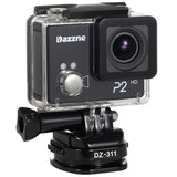 Dazzne P2 2 Inch 1080P Sports DV Action Camcorder with 130 Degree Wide Angle Lens Support 64GB SD Card