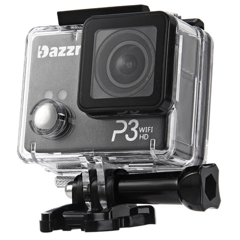 DZ-361 Diving External Backup Waterproof Cover Case Housing for Dazzne P2 P3 Action Camera