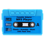 Stylish Cassette Style Portable USB MP3 Music Player with TF Card Slot