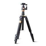 QZSD Q555 55.5 Inches Aluminium Alloy Camera Video Tripod Monopod with Quick Release Plate