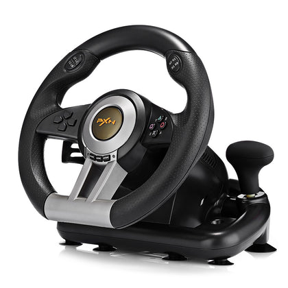 PXN V3II Racing Game Steering Wheel with Foldable Pedal