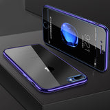 Bakeey Plating Full Body Front & Back Soft TPU Case With Tempered Glass Film For iPhone 8/8 Plus/7/7 Plus