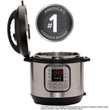 Instant Pot DUO60 6 Qt 7-in-1 Multi-Use Programmable Pressure Cooker, Slow Cooker, Rice Cooker, Steamer, Sauté, Yogurt Maker and Warmer