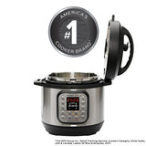 Instant Pot DUO60 6 Qt 7-in-1 Multi-Use Programmable Pressure Cooker, Slow Cooker, Rice Cooker, Steamer, Sauté, Yogurt Maker and Warmer