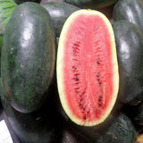 Egrow 30Pcs Giant Watermelon Seeds Black Tyrant King Super Sweet Watermelon Seeds Garden Fruit