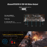 NVIDIA GeForce GTX iGame 1070 GPU Graphics card 8GB GDDR5 256bit PCI-E X16 3.0 Gaming Video Card Graphics Card gtx1070