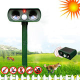 Loskii GN-01 Ultrasonic Solar Power Animal Repeller Infrared Sensor Cat Dog Snake Rat Repeller Gard