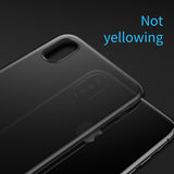 Baseus PP 0.45mm Ultra Thin Anti Fingerprint Case Cover for iPhone X