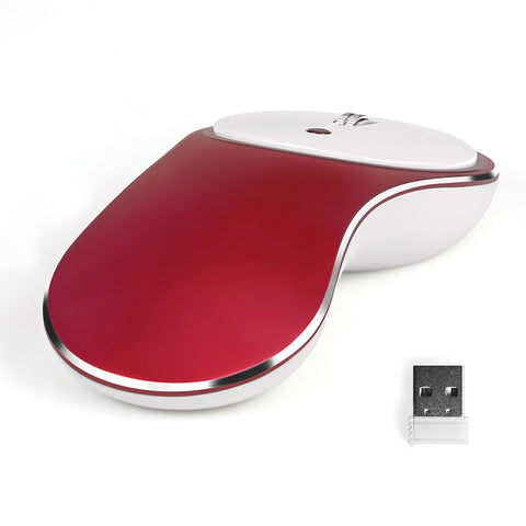 LUOM LMQ2 2.4G Wireless Gaming Mouse Ergonomic 3 Adjustable DPI Options Mouse Mice Plug and Play for PC laptop Computer office