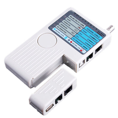 New Portable Ethernet Network Cable Tester Remote RJ11 RJ45 USB BNC LAN For UTP STP LAN Cables Tracker Detector Top Quality Tool