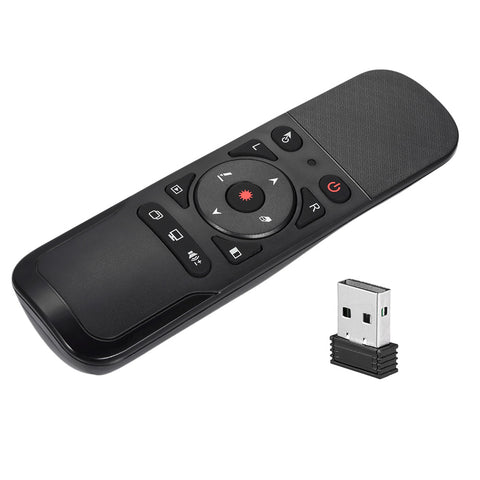 2.4G Wireless Remote Control Air Mouse Mice Laser Pointer 6 Gxes Gyroscope Presenter for PPT Presentation